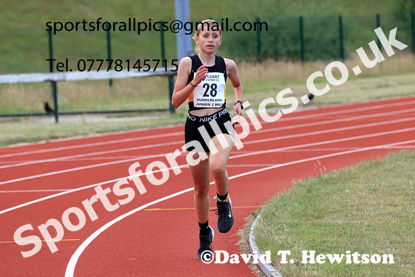 The 2025 Sunderland Junior 2 mile, Silksworth, Sunderland. Photo: David T. Hewitson/Sports for All Pics